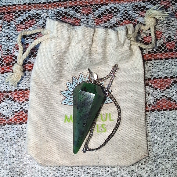 Ruby Zoisite Pendulum New! - Picture 5 of 5